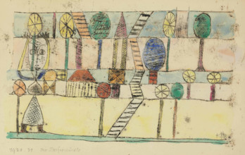 The Village Madwoman, 1920. Creator: Klee, Paul (1879-1940).