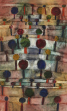 Rhythmic tree landscape, 1920. Creator: Klee, Paul (1879-1940).