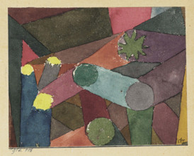 Abstract Garden Twilight, 1914. Creator: Klee, Paul (1879-1940).