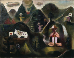 Summer Mountains, 1927. Creator: Koga, Harue (1895-1933).