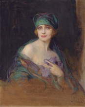 Portrait of Maria Ruspoli de Gramont, 1922. Creator: László, Philip Alexius de (1869-1937).