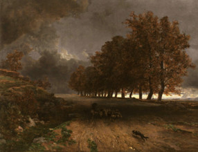 The Storm. Creator: Laurens, Jules (1825-1901).