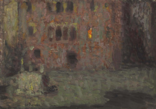 Old Square, c1907. Creator: Le Sidaner, Henri (1862-1939).