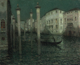 The Grand Canal, Venice, 1914. Creator: Le Sidaner, Henri (1862-1939).