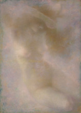 Femme nue, effet rose, 1917. Creator: Lévy-Dhurmer, Lucien (1865-1953).