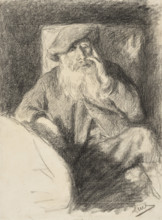 Portrait of Camille Pissarro, 1895. Creator: Luce, Maximilien (1858-1941).