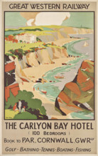 The Carlyon Bay Hotel, Par, Cornwall, c1930. Creator: Mace, John Edmund (1889-1952).