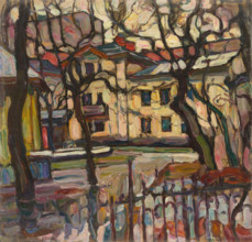 Outskirts of Moscow, c1916. Creator: Manievich (Manevich), Abraham (Abram) (1883-1942).