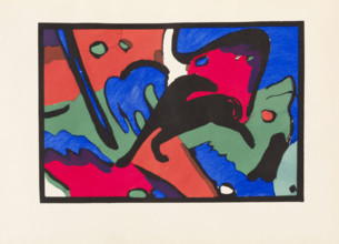 Der blaue Reiter (The Blue Rider), 1912. Creator: Marc, Franz (1880-1916).