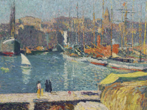 The old port of Marseille. Creator: Martin, Henri (1860-1943).