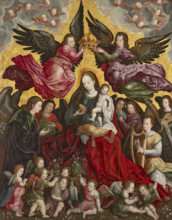 The Coronation of the Virgin, Second half of the16th cen.. Creator: Master of Portugalete (active second half of the 16th cen.).