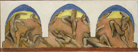 Study for Barnes Mural "The Dance", Ocher Harmony, 1930-1931. Creator: Matisse, Henri (1869-1954).