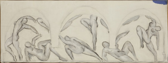 Study for Barnes Mural "The Dance", Gray Harmony, 1930-1931. Creator: Matisse, Henri (1869-1954).