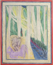 Nymph in the Forest (La Verdure), 1935-1942. Creator: Matisse, Henri (1869-1954).