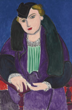 Portrait au manteau bleu, 1935. Creator: Matisse, Henri (1869-1954).