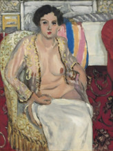 Woman in an Armchair (Woman in a negligee), 1920. Creator: Matisse, Henri (1869-1954).