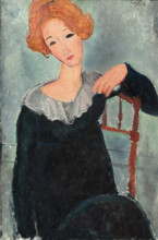 Woman with Red Hair, 1917. Creator: Modigliani, Amedeo (1884-1920).