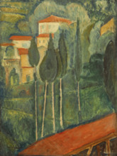 Paysage dans le Midi, 1919. Creator: Modigliani, Amedeo (1884-1920).