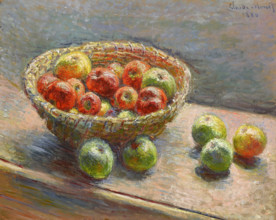 The basket of apples, 1880. Creator: Monet, Claude (1840-1926).