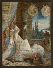 The Dream of an Inhabitant of Mogul (La Fontaine, Fables, XI, 4), c1881. Creator: Moreau, Gustave (1826-1898).