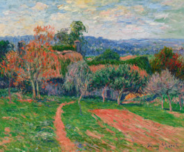 A farm near Pont-Aven, 1902. Creator: Moret, Henry (1856-1913).