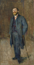 Karl Jensen-Hjell, 1885. Creator: Munch, Edvard (1863-1944).