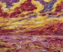 Autumn Sea VII, 1910. Creator: Nolde, Emil (1867-1956).