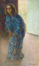 Little girl in kimono, 1912. Creator: Nomellini, Plinio (1866-1943).