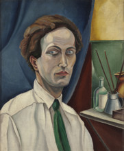 Self-portrait, 1917. Creator: Paresce, Renato (1886-1937).