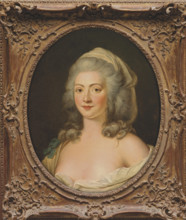 Portrait of Mademoiselle Rosalie Duthé (1748-1830). Creator: Périn-Salbreux, Lié Louis (1753-1817).