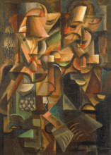 Man and Woman, 1915. Creator: Procházka, Antonin (1882-1945).