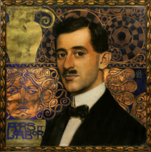 Ritratto dell'avvocato Giuseppe Gerola, 1918. Creator: Ratini, Luigi (1880-1934).