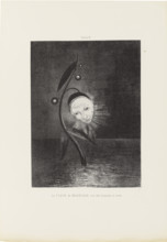 Homage to Goya: The Marsh Flower, 1885. Creator: Redon, Odilon (1840-1916).