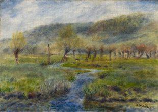 The meadow, c1880. Creator: Renoir, Pierre Auguste (1841-1919).
