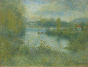 Small arm of the Seine at Argenteuil (Petit bras de Seine à Argenteuil), 1873. Creator: Renoir, Pierre Auguste (1841-1919).