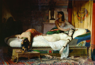 The Death of Cleopatra, 1874. Creator: Rixens, Jean André (1846-1925).