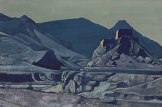 Sanctuaries and Citadels, from the series Sanctuaries and Citadels, 1925. Creator: Roerich, Nicholas (1874-1947).