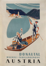 Danube Valley - Austria, 1930s. Creator: Roller, Alfred (1864-1935).