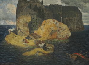 Island Shipwreck. Creator: Rothaug, Alexander (1870-1946).