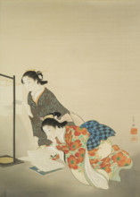 A Long Night, 1907. Creator: Shoen, Uemura (1875-1949).