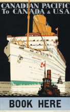 Canadian Pacific, to Canada & U.S.A, 1933. Creator: Shoesmith, Kenneth Denton (1890-1939).