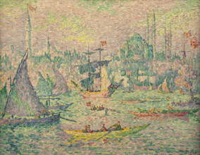 The Golden Horn, Mist, 1907. Creator: Signac, Paul (1863-1935).