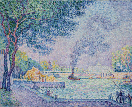Passerelle Debilly, 1903. Creator: Signac, Paul (1863-1935).