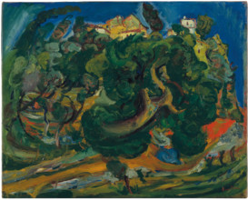 Landscape of the South, 1922-1923. Creator: Soutine, Chaim (1893-1943).