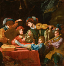 Ludovisi Concert. Creator: Spada, Leonello (1576-1622).