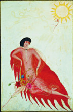 Self-portrait, 1923. Creator: Stettheimer, Florine (1871-1944).