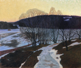 April evening, 1905. Creator: Sundblad, Arvid Werner (1877-1909).