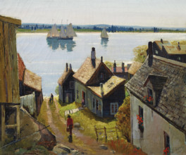 Rooftops, Gloucester. Creator: Thieme, Anthony (1888-1954).