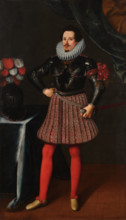 Portrait of Ferdinand I Gonzaga (1587-1626), Duke of Mantua, c1617. Creator: Titi (Tito), Tiberio (1578-1637).