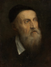 Self-portrait, 1545. Creator: Titian (1488-1576).